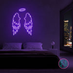"Wings" Led neonskylt.