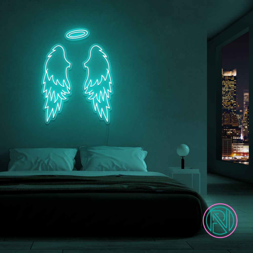 "Wings" Led neonskylt.