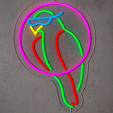 "Papegoja" Led neonskylt.