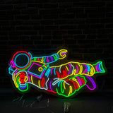 "Astronaut" Led neonskylt.