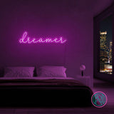 "dreamer" Led neonskylt.